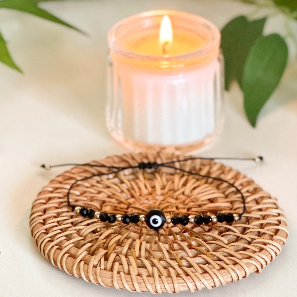 Black Evil Eye Bracelet